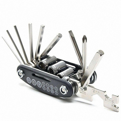 ZIGLY Bicycle Multi-Purpose Repair Toolkit Combination Screwdriver Set(Pack of 1)