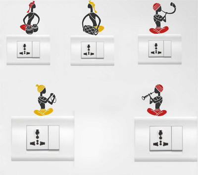 Littlebuds 22 cm Music Removable Sticker(Pack of 1)