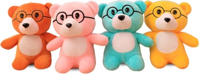 KEKEMI ST101 High Quality Non-Toxic Hugable cute stuff Animal Teddy Bear Soft Toys for Kids / Gift  - 7 inch(Multicolor)