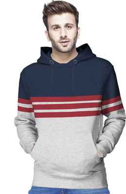 Tripr Full Sleeve Color Block Men Sweatshirt