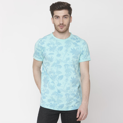 mufti-printed-men-round-neck-light-blue-t-shirt