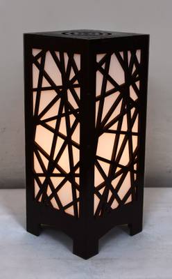 Flipkart Perfect Homes Wooden Table Lamp With Creative Design,Suitable for Bedside,Drawing room,Lobby Etc Table Lamp