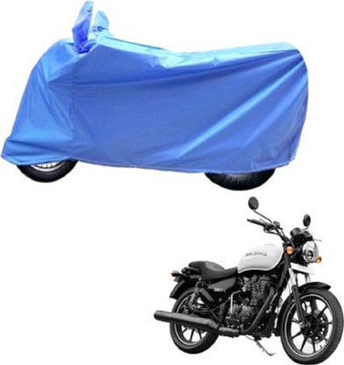 High Quality Waterproof Two Wheeler Cover for Royal Enfield(Thunderbird 350, Blue)