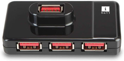 iball PIANO 430 PIANO 430 USB Hub(Black)
