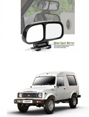 PRTEK Manual Remote Blind Spot Mirror For Maruti Suzuki Gypsy(Center)