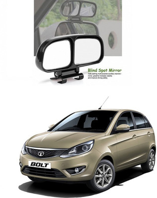 PRTEK Manual Remote Blind Spot Mirror For Tata Bolt(Center)