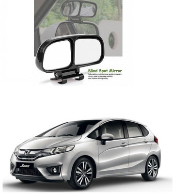 PRTEK Manual Remote Blind Spot Mirror For Honda Jazz(Center)