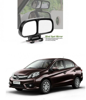 PRTEK Manual Remote Blind Spot Mirror For Honda Amaze(Center)