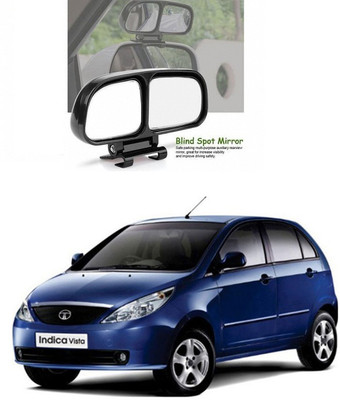 PRTEK Manual Remote Blind Spot Mirror For Tata Indica(Center)
