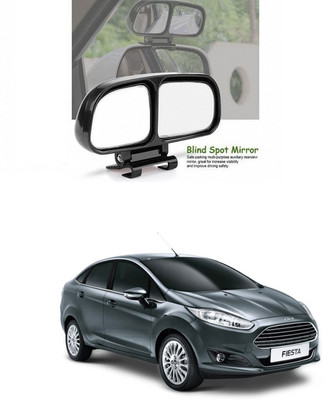 PRTEK Manual Remote Blind Spot Mirror For Ford Fiesta(Center)