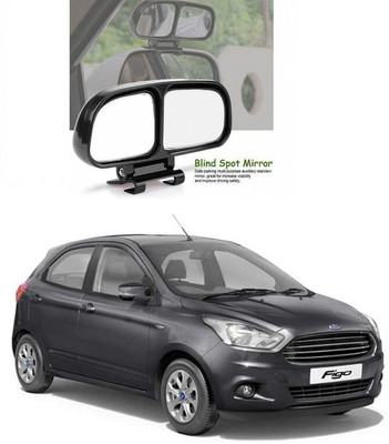 PRTEK Manual Remote Blind Spot Mirror For Ford Figo(Center)