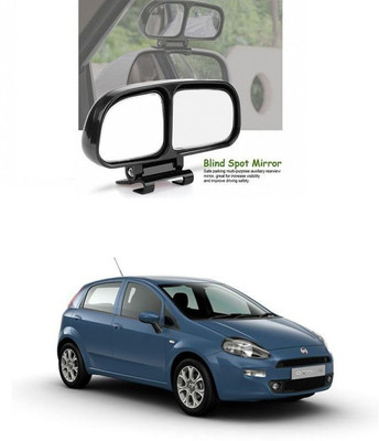 PRTEK Manual Remote Blind Spot Mirror For Fiat Punto(Center)