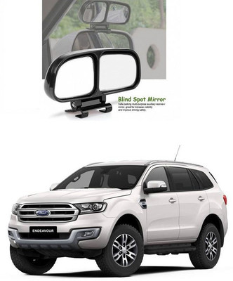 PRTEK Manual Remote Blind Spot Mirror For Ford Endeavour(Center)