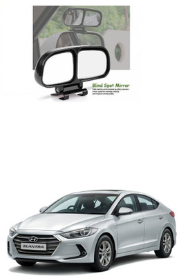PRTEK Manual Remote Blind Spot Mirror For Hyundai Elantra(Center)