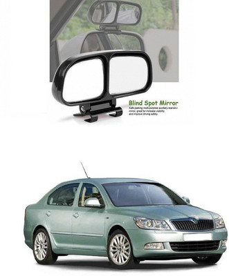 PRTEK Manual Remote Blind Spot Mirror For Skoda Laura(Center)