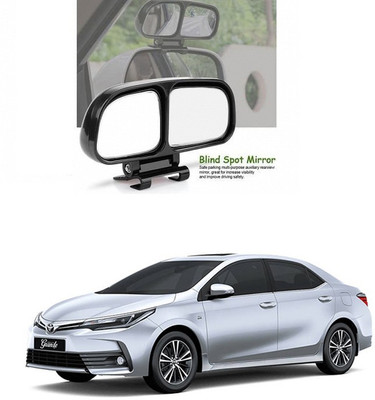 PRTEK Manual Remote Blind Spot Mirror For Toyota Corolla(Center)