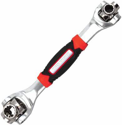 Quality BIt 48 in 1 Socket Wrench Multifunction Universal Tool with Spline Bolts 360 Degree Revolving Spanner Double Sided Combination Wrench(Pack of 1)