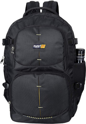 Fast Fashion 32 Lt Heavy Duty Black Casual/Office Backpack 32 L Laptop Backpack(Black)