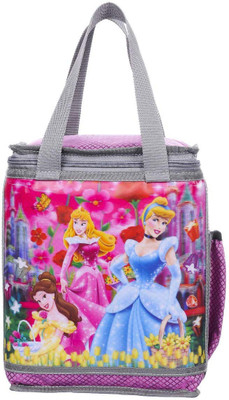 Fast look Super stylish tuff quality 3D printed school tiffen bag (pink) Waterproof Lunch Bag(Pink, 10 L)