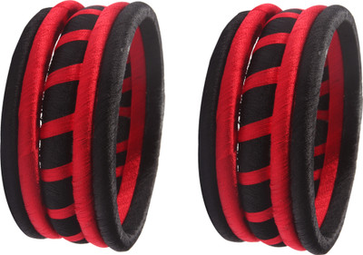Shiv_ Jewels Silk Dori Bangle Set(Pack of 10)