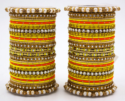 Leshya Brass Bangle Set(Pack of 2)