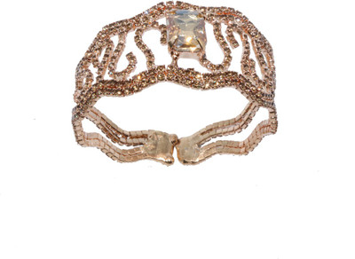 Cilvira Copper Gold-plated Cuff