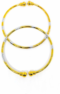 TMS Metal Gold-plated Bracelet Set