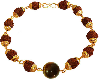Rich & Famous Wood, Brass Bracelet