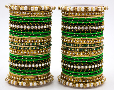 Leshya Brass Bangle Set(Pack of 2)