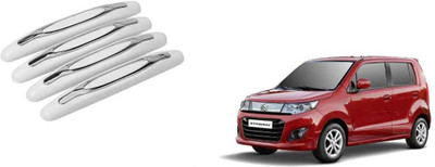Autofetch Plastic Car Door Guard(White, Pack of 4, Maruti, WagonR Stingray)