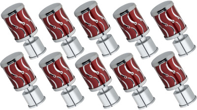 GROWNIX Red Rod Rail Bracket Metal(Pack of 10)