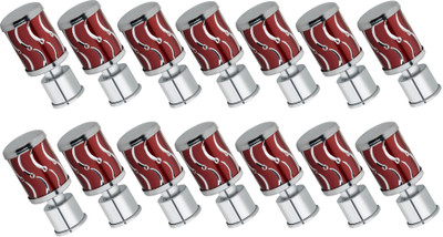 GROWNIX Red Rod Rail Bracket Metal(Pack of 14)