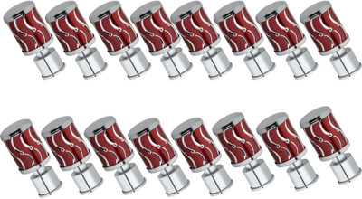 GROWNIX Red Rod Rail Bracket Metal(Pack of 16)