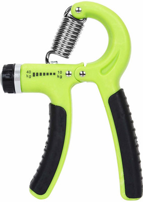 UWON Hand Grip Strengthener Strength Trainer Adjustable Resistance Non-Slip Gripper Hand Grip/Fitness Grip(Green)