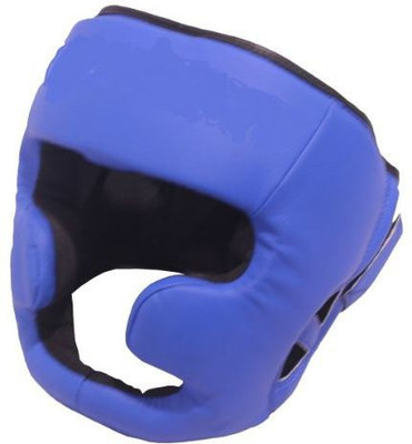KK CRAFT RF-HG-03 Elasticized-Fabric Head Guard (Blue) Boxing Head Guard(Blue)