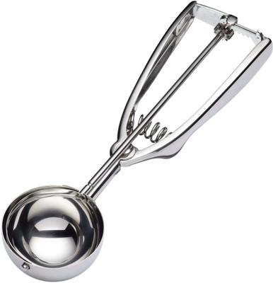 MOHAK Ice Cream Scoop/Melon Baller with Food Release Blade Stainless Steel Ice-cream Spoon(Pack of 1)