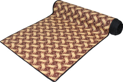 LITHARA PVC (Polyvinyl Chloride) Drawer Mat(Brown, Large)
