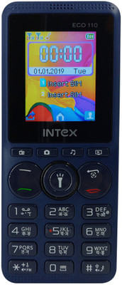Intex ECO 110(Dark Blue, Black)
