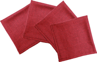 OASIS YDN-OH-0010 Red Cloth Napkins(4 Sheets)