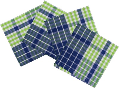 OASIS YDN-OH-0025 Green, Blue Cloth Napkins(4 Sheets)