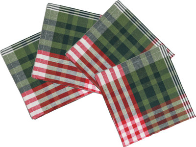 OASIS YDN-OH-0016 Green Cloth Napkins(4 Sheets)
