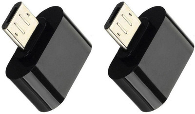 Shivsoft Micro USB OTG Adapter(Pack of 2)