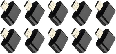 Shivsoft Micro USB OTG Adapter(Pack of 10)