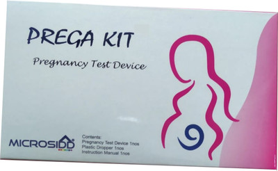 MICROSIDD Prega Kit Pregnancy Test Kit(3 Tests)