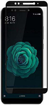 Juberous Edge To Edge Tempered Glass for Mi A2(Pack of 1)