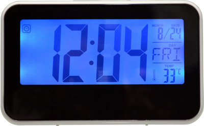 JMALL Digital Black Clock