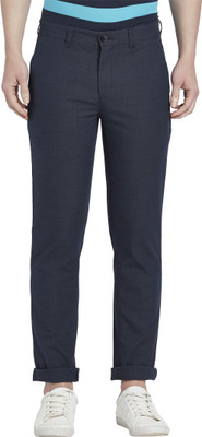 COLORPLUS Regular Fit Men Dark Blue Trousers