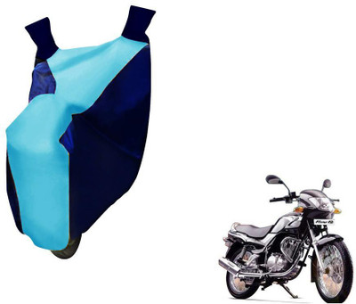 WolkomHome Two Wheeler Cover for TVS(Fiero F2, Blue)