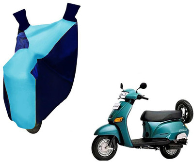 WolkomHome Two Wheeler Cover for Honda(Blue, Clear)