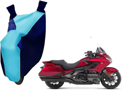 WolkomHome Two Wheeler Cover for Honda(Blue, Clear)